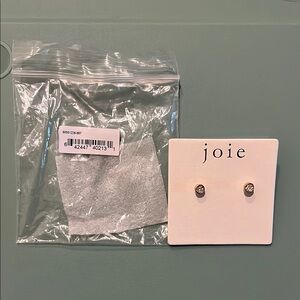 Joie Gold-Tone Stud Earrings